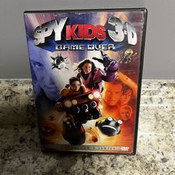 Spy Kids 3: Game Over (DVD, 2004, Includes both 2-D and 3-D Versions)