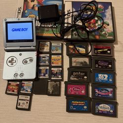 gameboy & games bundle 