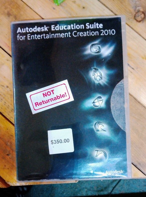 Autodesk Education Suite 2010 – Maya 3ds Max Softimage + More