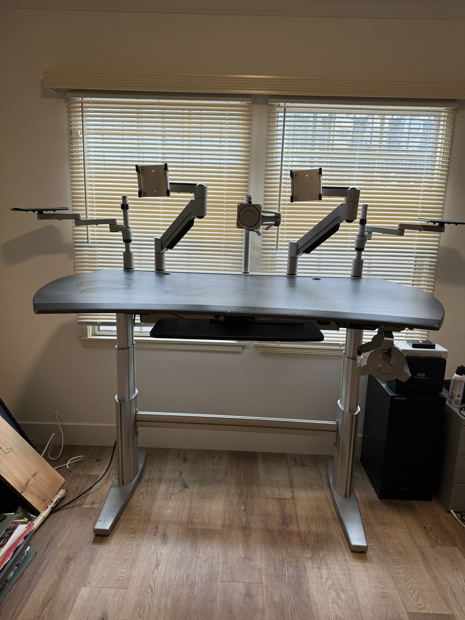 Professional Video Editing Standing Desk