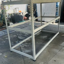 2 Metal  Garage Storage Shelving 