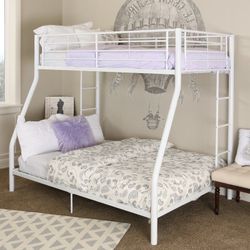 NEW BUNK BED FULL TWIN WITH MATTRESS INCLUDED ALL NEW