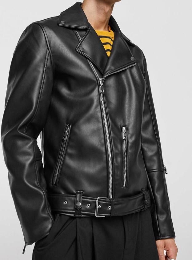 AFTERHOURS ♥ LEATHER BIKER JACKET /追跡付 MUSINSA公式 | AFTERHOURS BIKER LEATHER JACKET