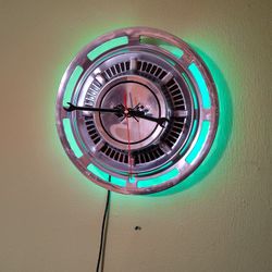 1(contact info removed).  Chevy Impala Hubcap Wall Clock