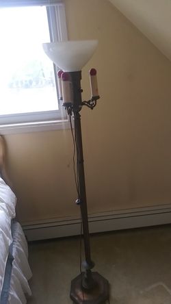 Antique floor lamp