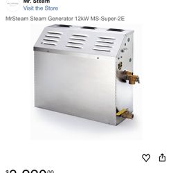Mr.steam bath Steam Generator