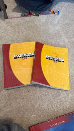 Saxon Math Homeschool 7/6 Curriculum