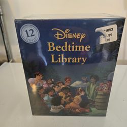 DISNEY BEDTIME STORIES 12-VOLUME LIBRARY Brand New Kids Bedtime Story Books Lot
