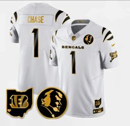 Cincinnati Bengals Ja'Marr Chase #1 Nike Jersey Size XL