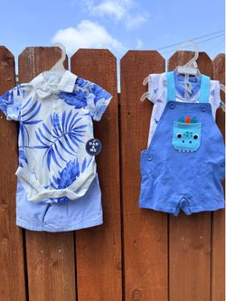 Baby outfits $8 for Both