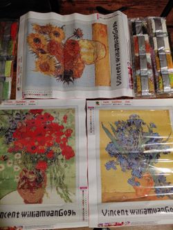 Van Gogh Diamond Art Painting Kits Set of 3
