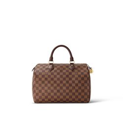 LV  Damier Ebene Speedy 30