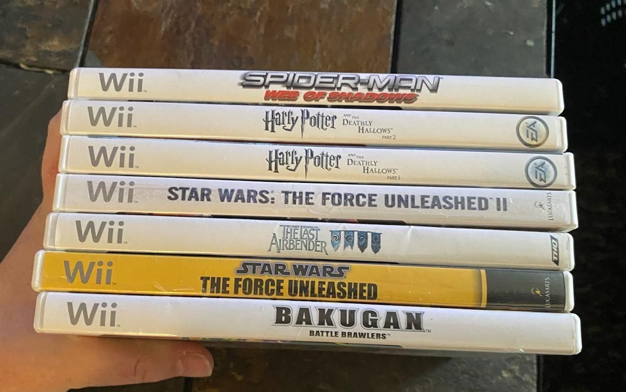 Wii Games 10 Each 3 Pictures