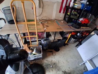 Long computer desk