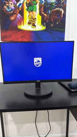 22 inch Class Thin Full HD (1920 x 1080) Monitor, 100Hz Refresh Rate, VESA, HDMI x1, VGA x1, LowBlue Mode, Adaptive Sync,