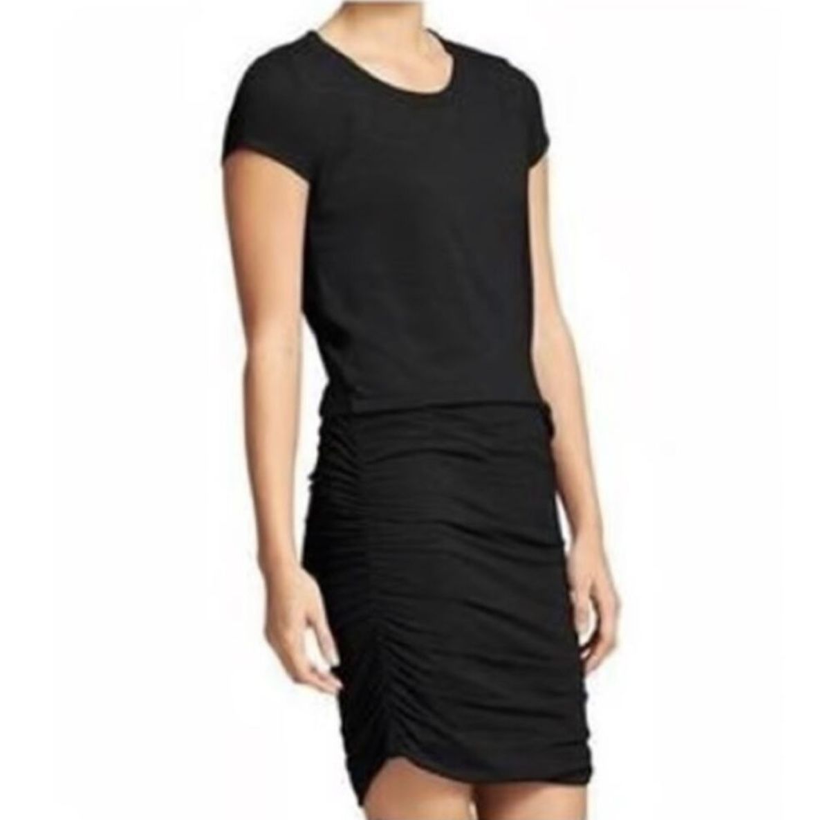 Athleta Black Topanga Tee Shirt Dress - Size Small