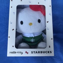 STARBUCKS HELLO KITTY PLUSH