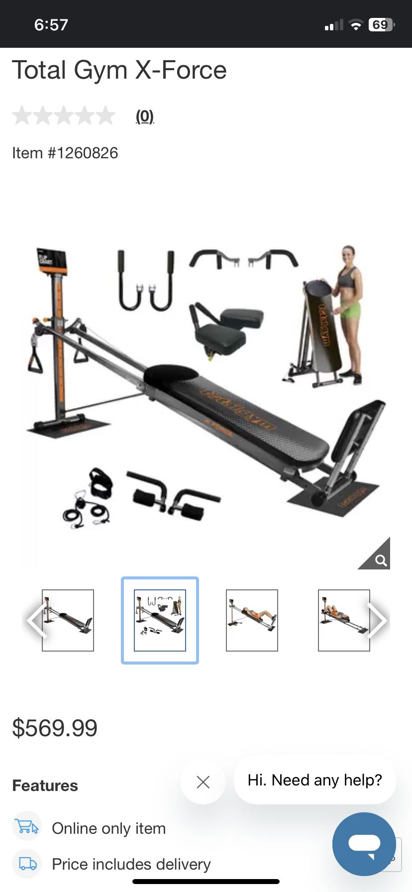 Total Gym X-Force