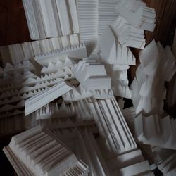 Sound Proof Sound Diffusing Panels Solid Polystyrene ( STYROFOAM)