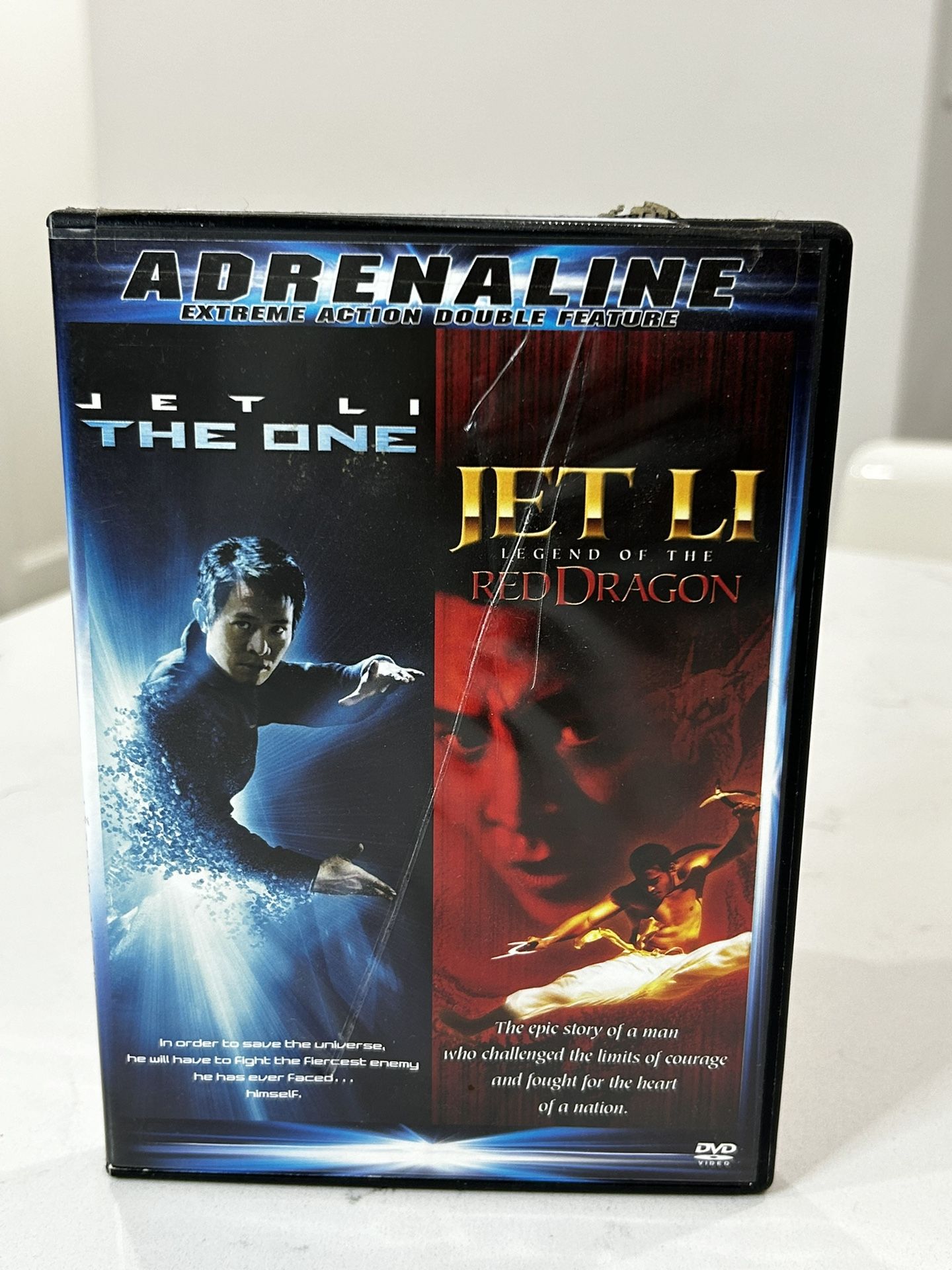 Adrenaline Extreme Action Double Feature: The One / Legend of the Red Dragon DVD