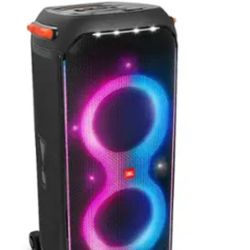 JBL PartyBox 710 -Party Speaker with Powerful Sound, Built-in Lights and Extra Deep Bass, IPX4 Splash Proof, App/Bluetooth Connectivity, Made for Ever