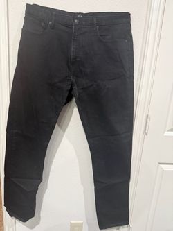 Gap Mens 38x36 Athletic Fit Black Jeans Denim Pants Tapered 38 x 36