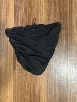 Black Lace Trim Women's Briefs