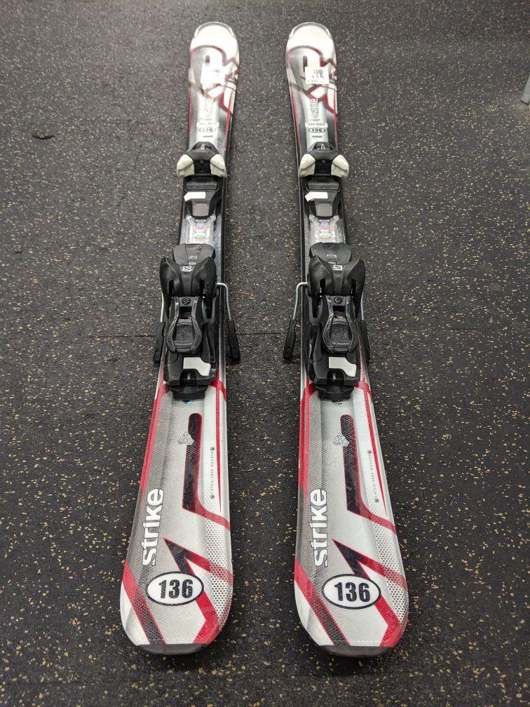 K2 Amp Strike 136cm Downhill Ski with Salomon Binding