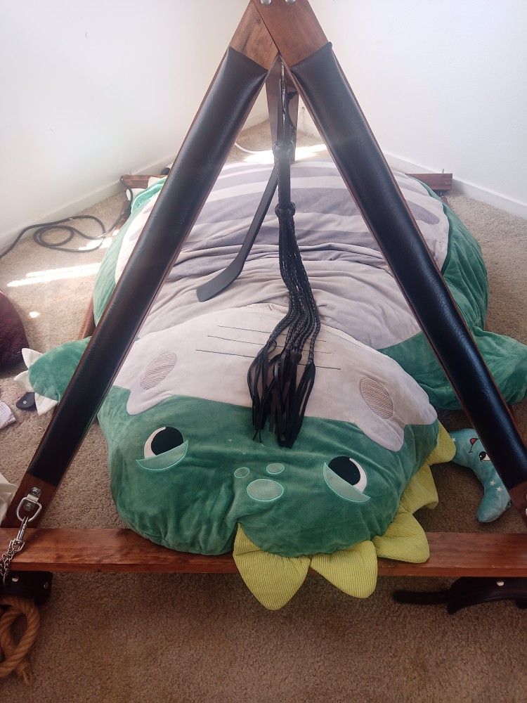 Giant Stuffed Animal Pillow W/ Built In Sleeping Bag Never Slept In $100 OBO