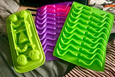 Halloween Silicone Candy Molds Set of 3