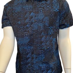 Men’s Haggar Clothing Stretch Island Style Casual Shirt