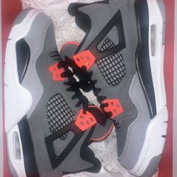 JORDAN 4 RETRO GS 'INFRARED'