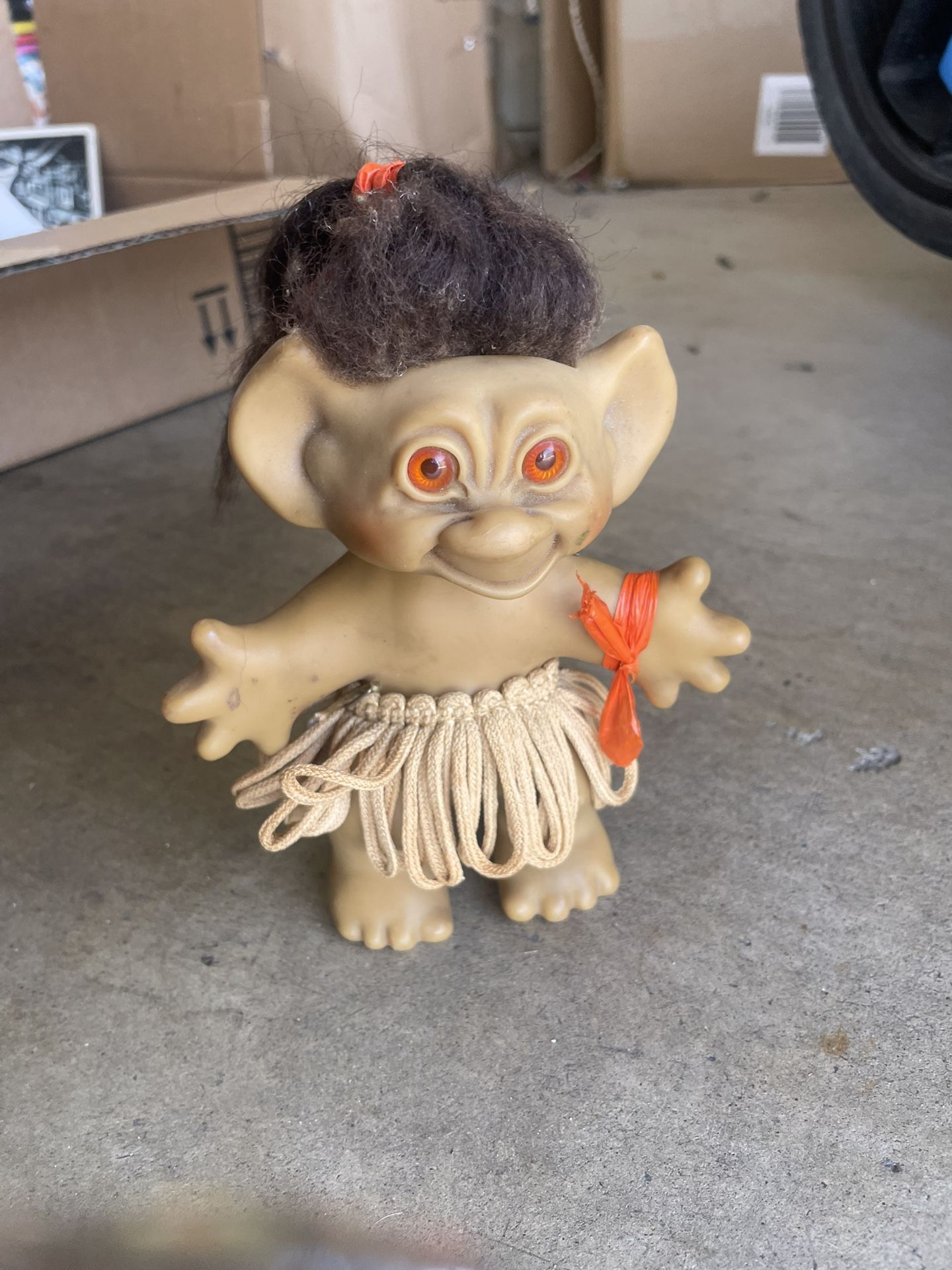 Authentic TROLL Doll Vintage As Is