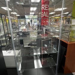 Frameless Glass Display $490 Brand New