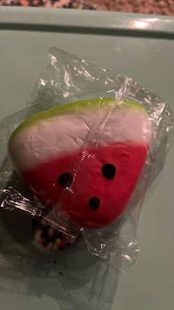 Watermelon slice squishy