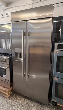 KitchenAid 2026 36” Built In Side by Side Refrigerator