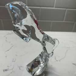 Baccarat Crystal Horse 