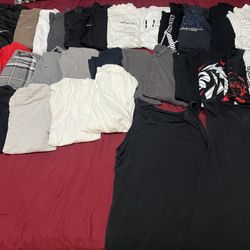 $1 FOR EACH SHIRT SIZE LARGE FOR MEN