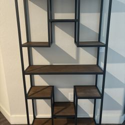 Mila2 Silver Bookcase