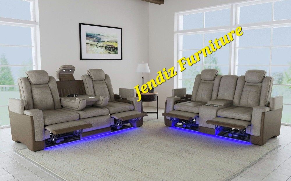 Power Reclining Livingroom Furniture Sectional Couches Sofa Furniture