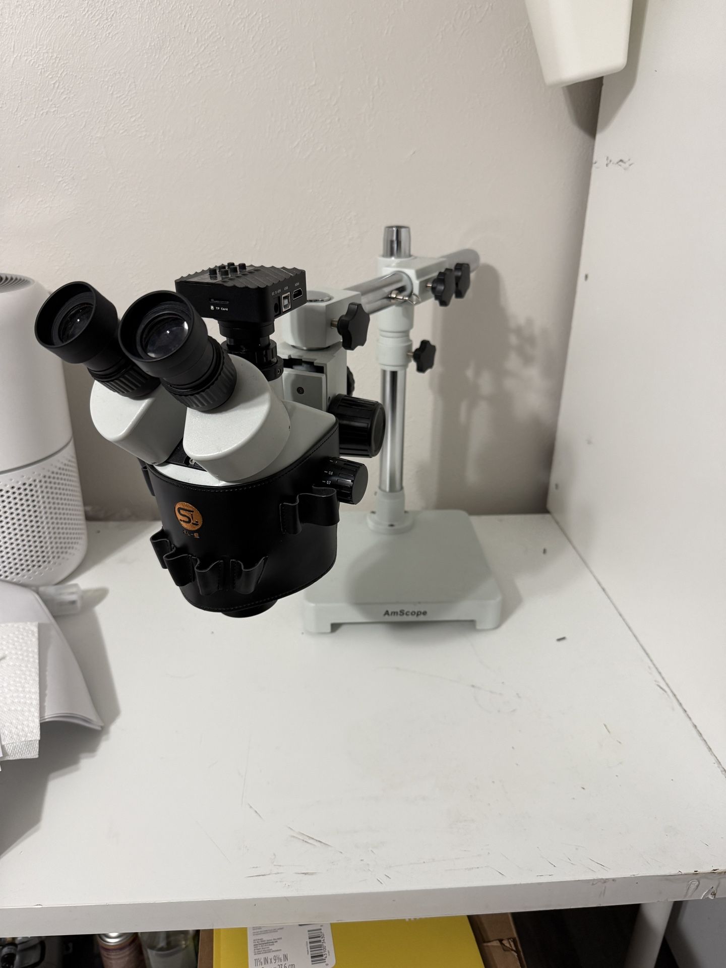 AmScope Trinocular Microscope