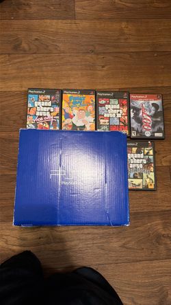 PlayStation 2 Console with 5 Games Bundle