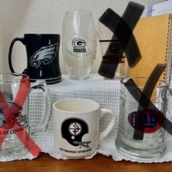 NFL Team mugs, pm for details