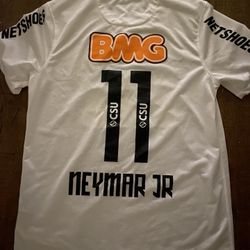 Neymar Jr Santos Jersey Large 