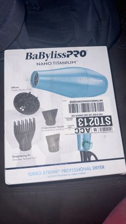 BaBylissPRO Nano Titanium Turbo Xtreme Professional Hair Dryer