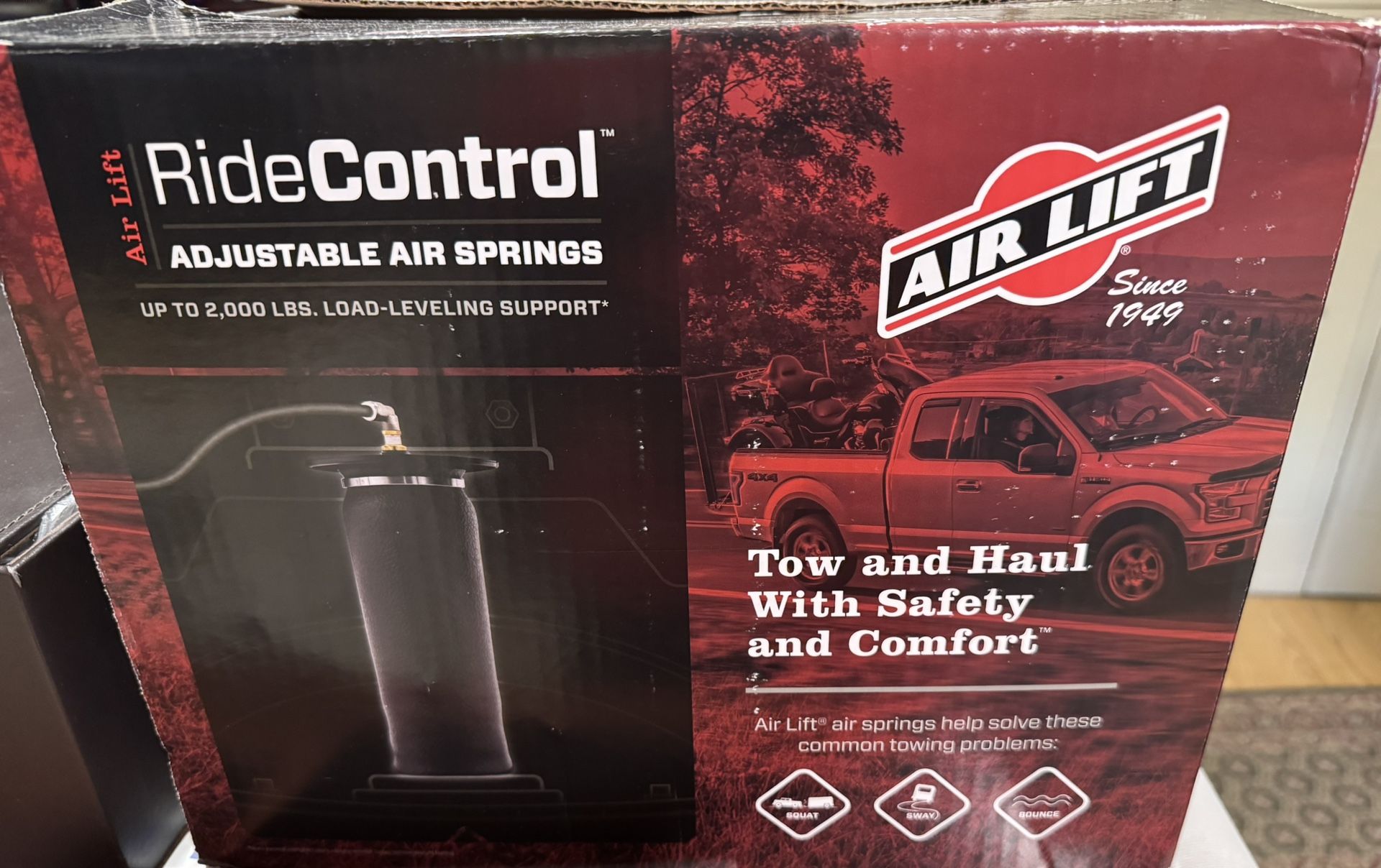 Ride Control Air Bags