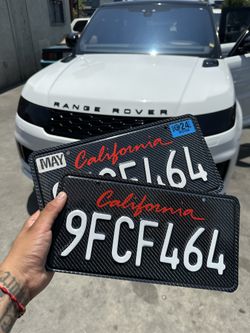 License Plate Wraps