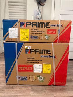 New Prime Inverter SEER 20 Mini Split AC Units Heat and Cool