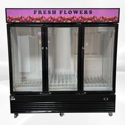 NSF 78 in Refrigerator Display Flower Fridge 78G-3D-SW-FL