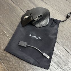 Logitech MX Master 3S Ergonomic Wireless Optical Mouse Black Tested Working